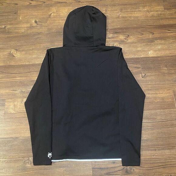 Greyson Cokato Golf Hoodie Mens Small Black Pullover Performance Athletic Casual - Picture 11 of 11